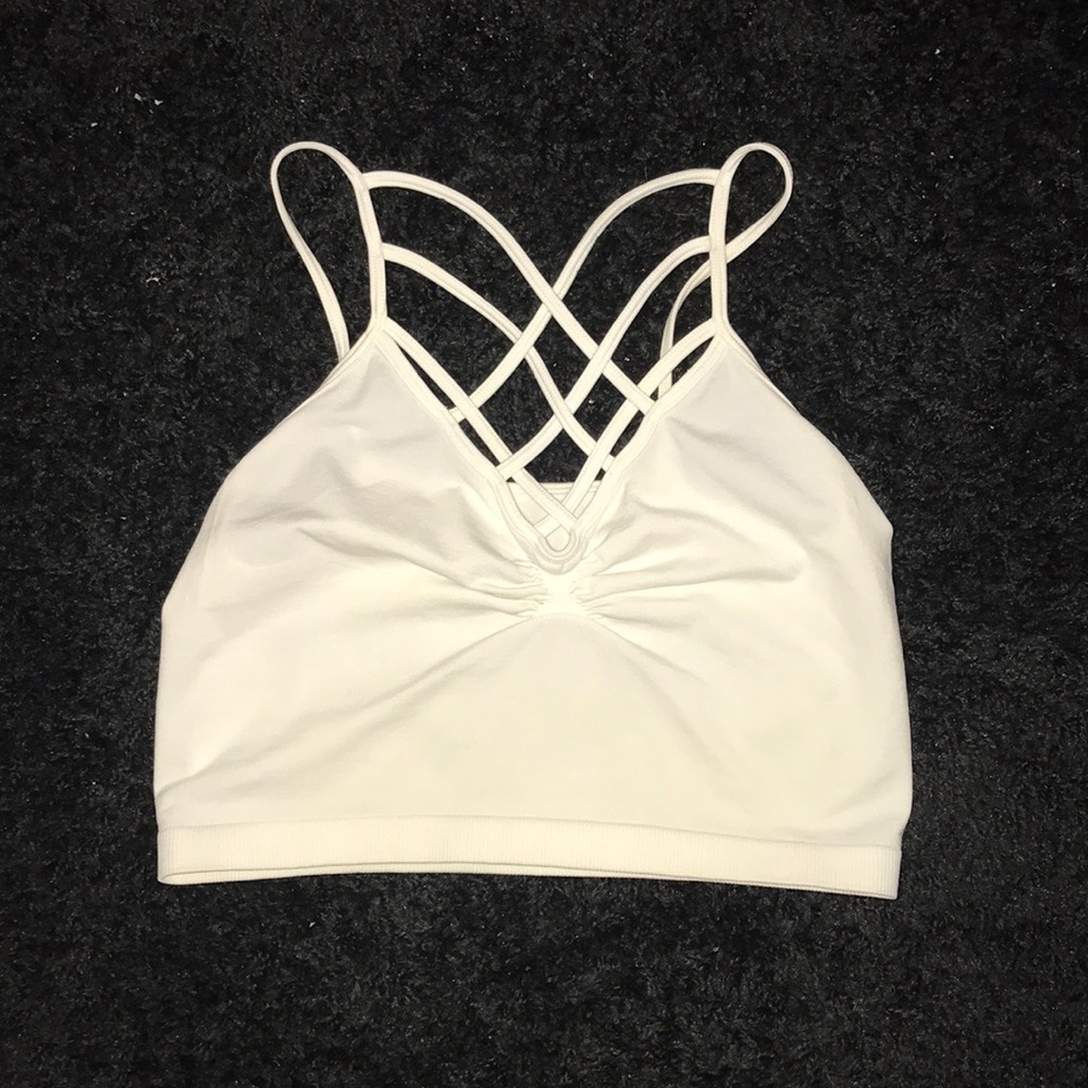 Peek-a-boo under shirt